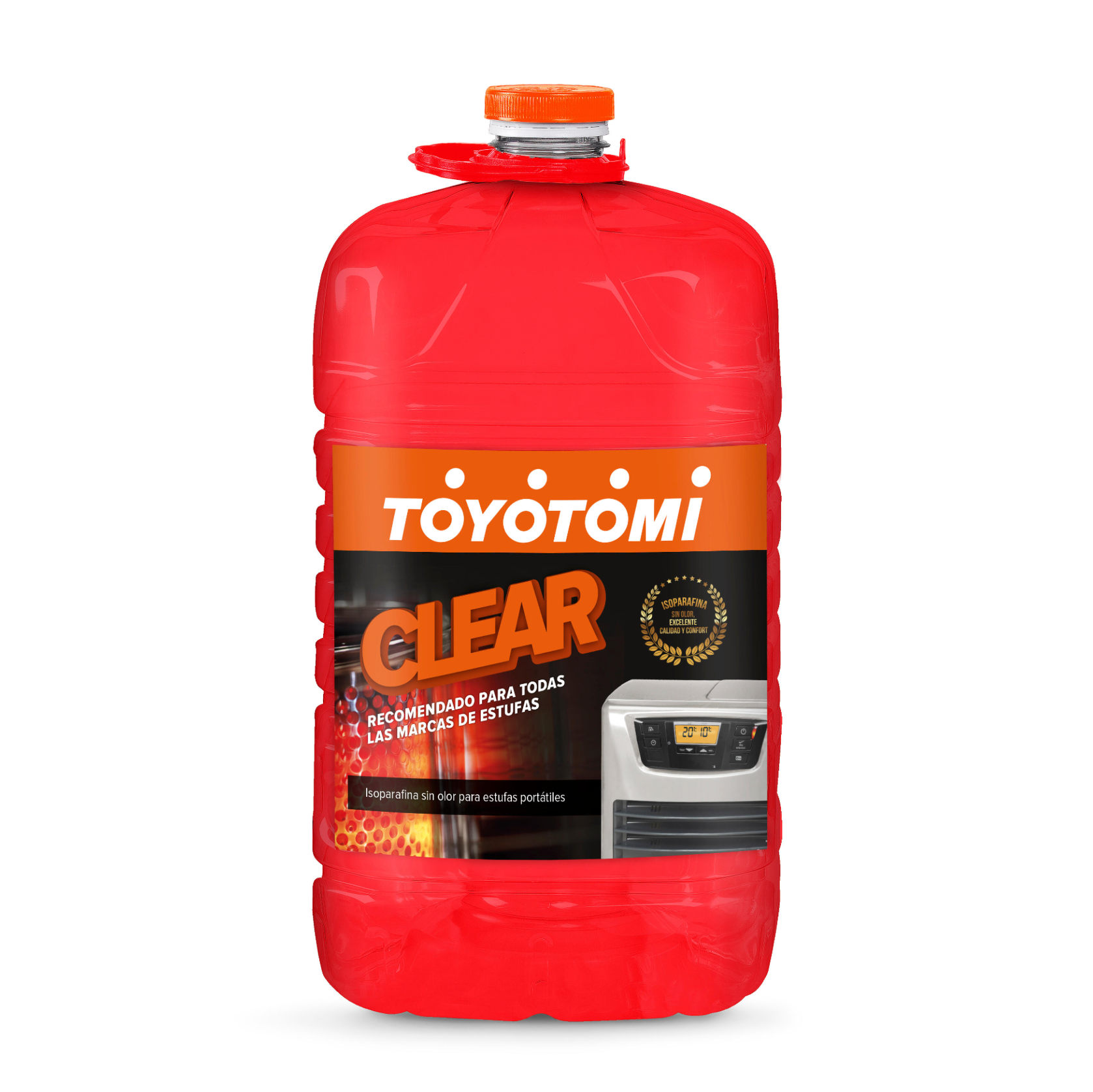 Parafina Clear 10L – High-Purity Paraffin Fuel for Heaters