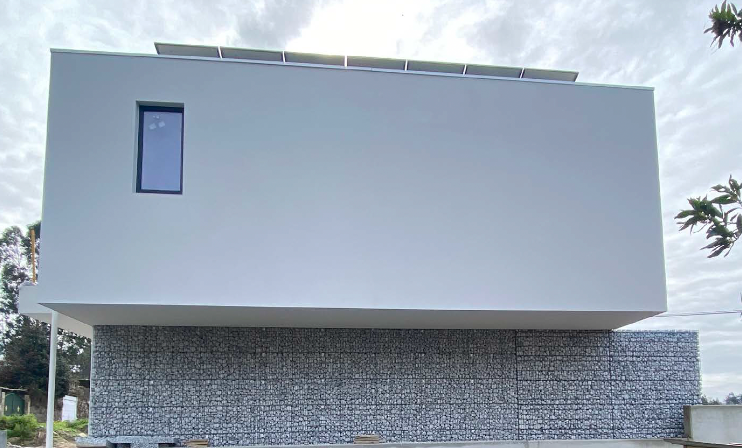 Facade Gabion – Mesh 10×3.33 cm, Ø 3.8 mm