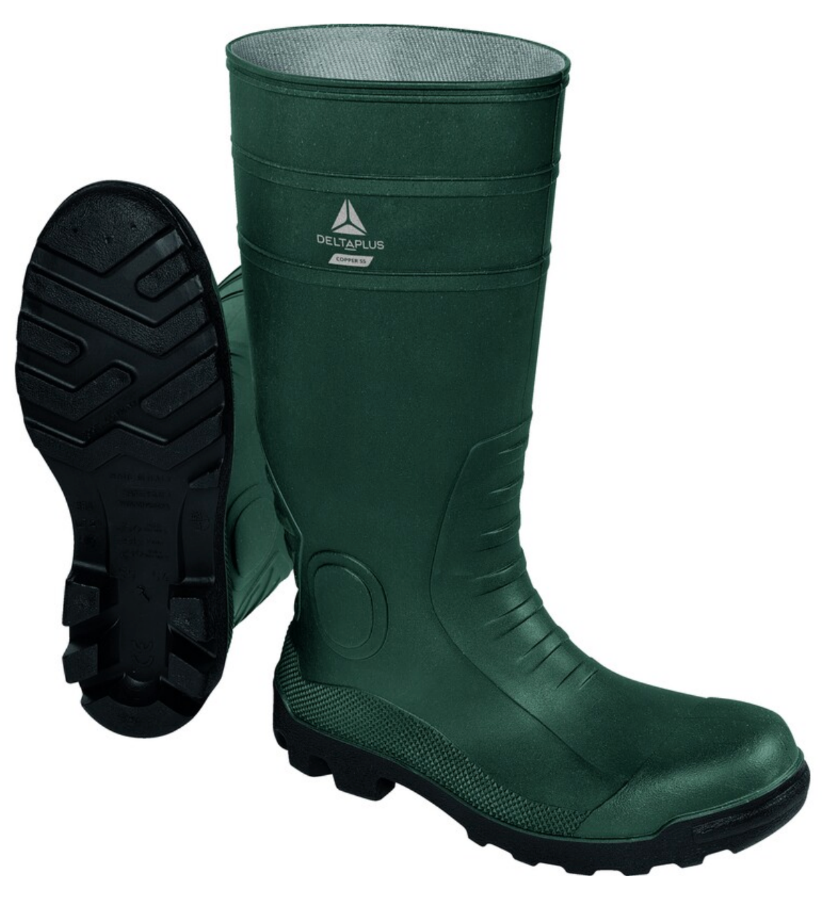 Delta Plus S5 PVC Safety Wellington Boots – Steel Toe & Midsole