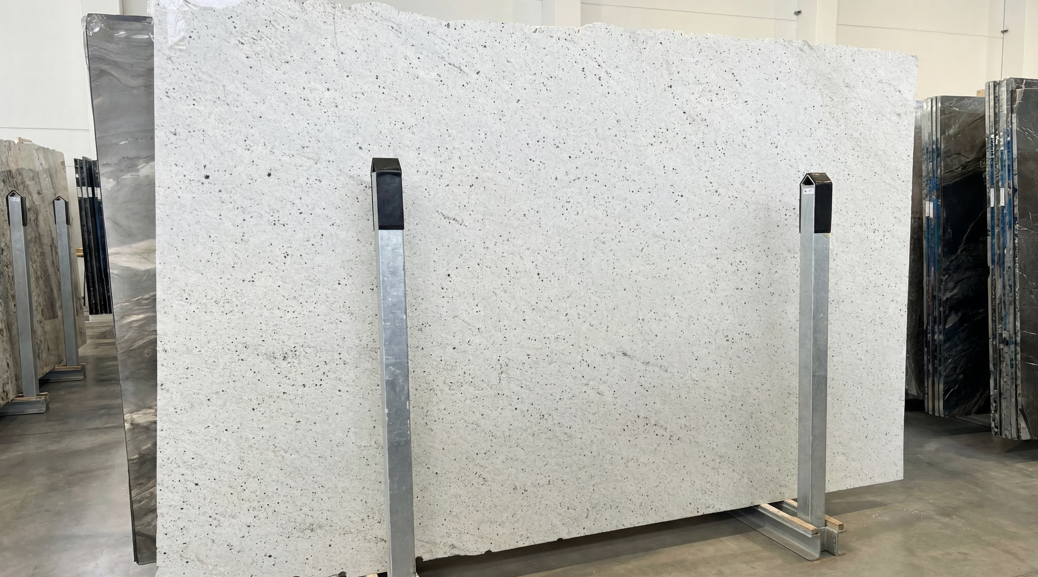Granito Warwick Ice A+ – Polished Granite Slab – 290 × 170  €/m²