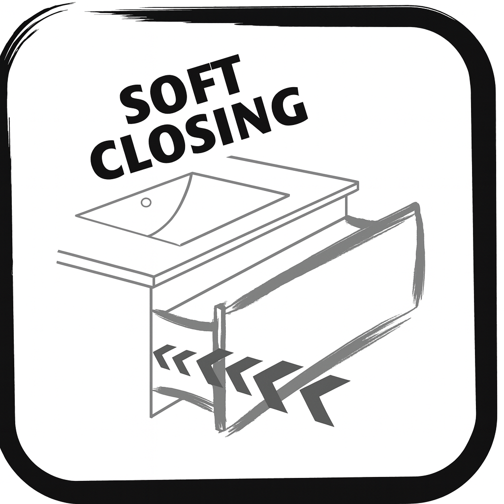 Luxembourg complete bathroom set  Stone countertop +  mirror & base cabinet