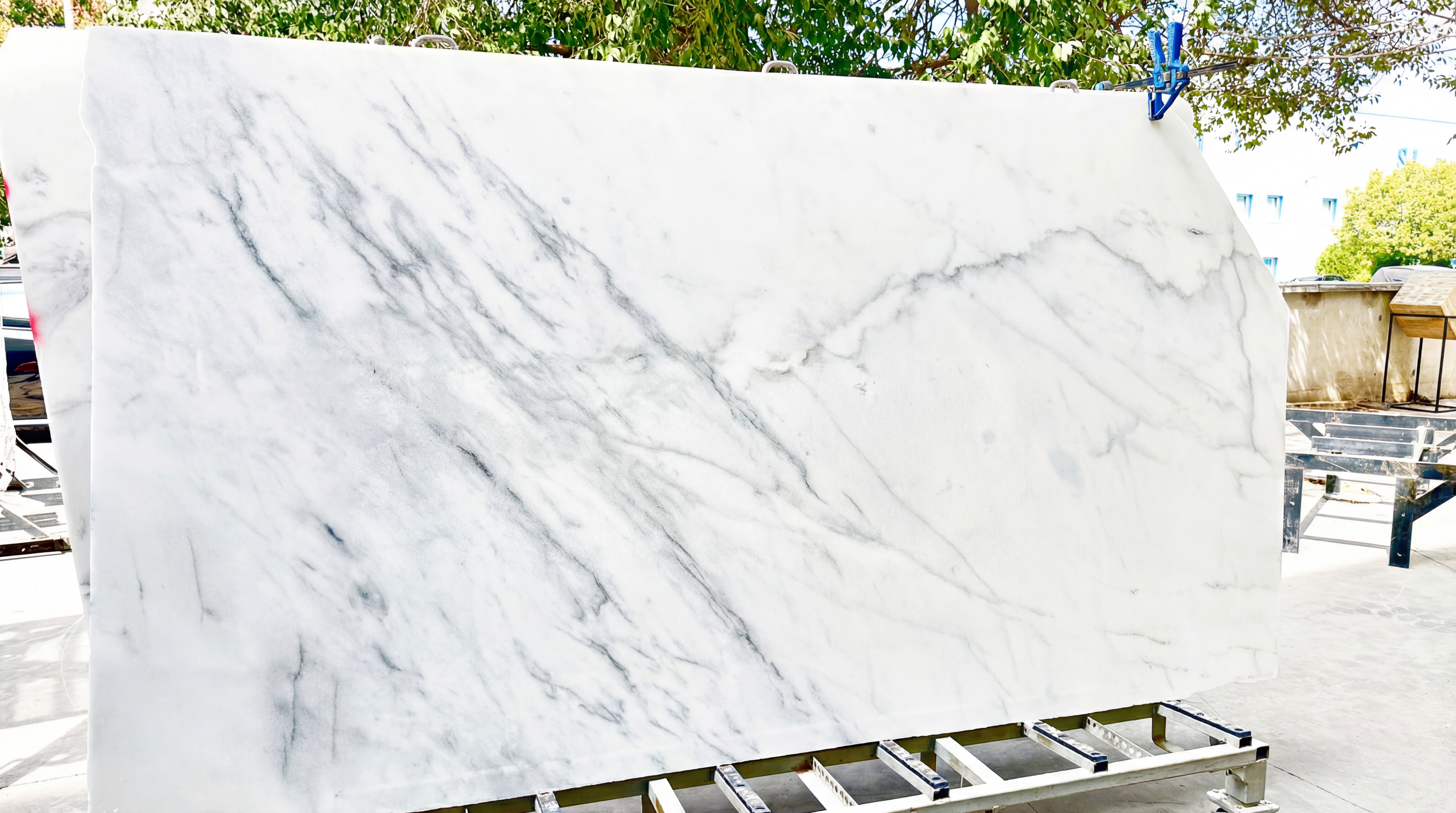White Ibiza Premium A+ Stone Slab – Polished / Honed Finish - 149/m²