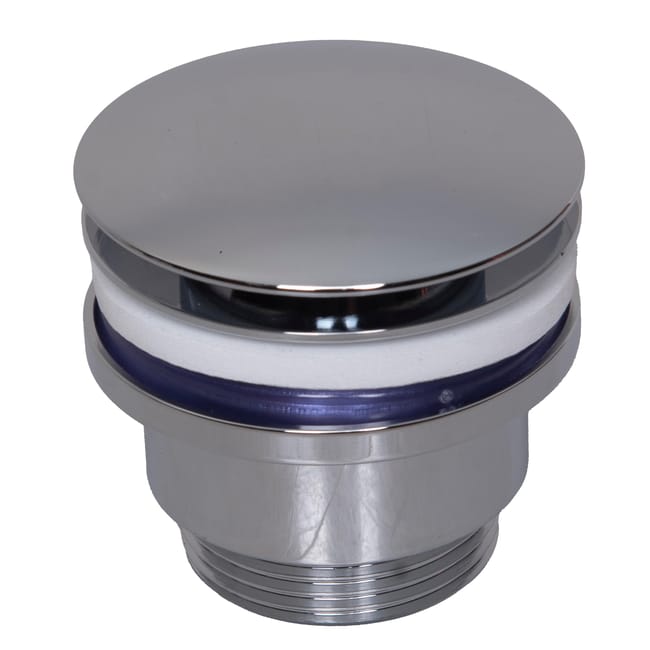 Ablaufventil Click-Clack – 1 1/4 Zoll – Chrom – für Waschbecken