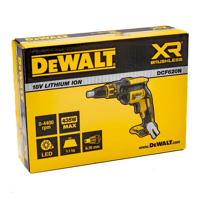 DEWALT DCF620N-XJ 18V Cordless Brushless Drywall Screwdriver