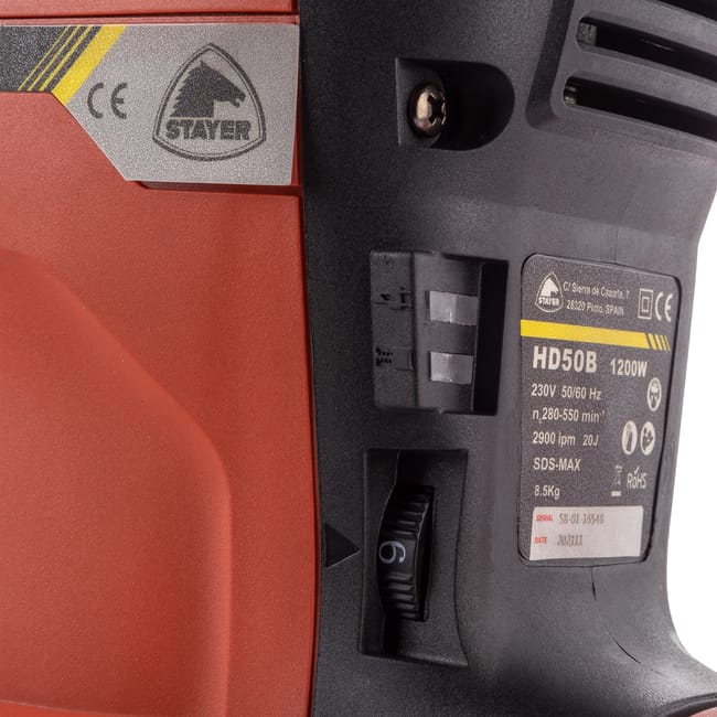 Stayer HD50BK 1200W SDS-Max Combi Hammer