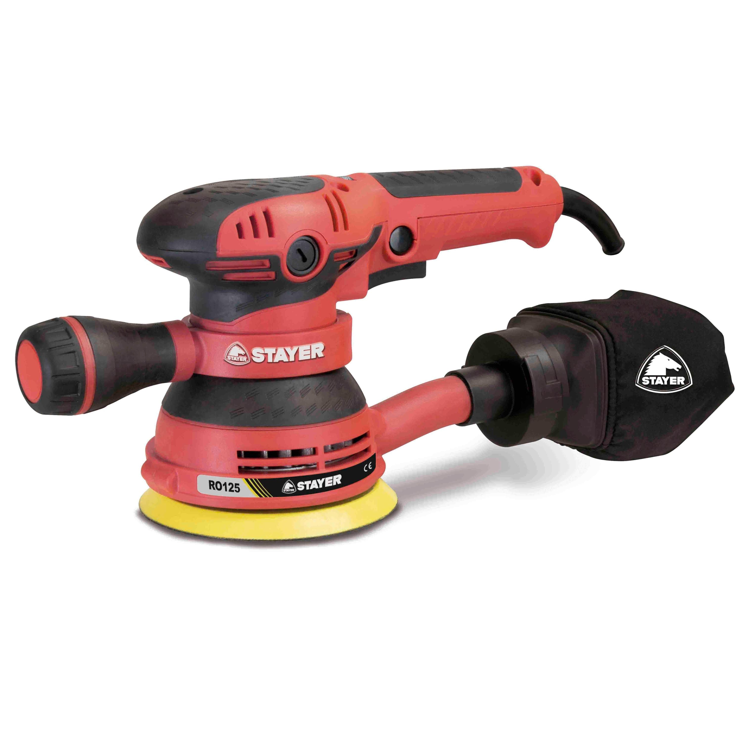 300W Random Orbital Sander Stayer RO-125 – 125 mm, Variable Speed