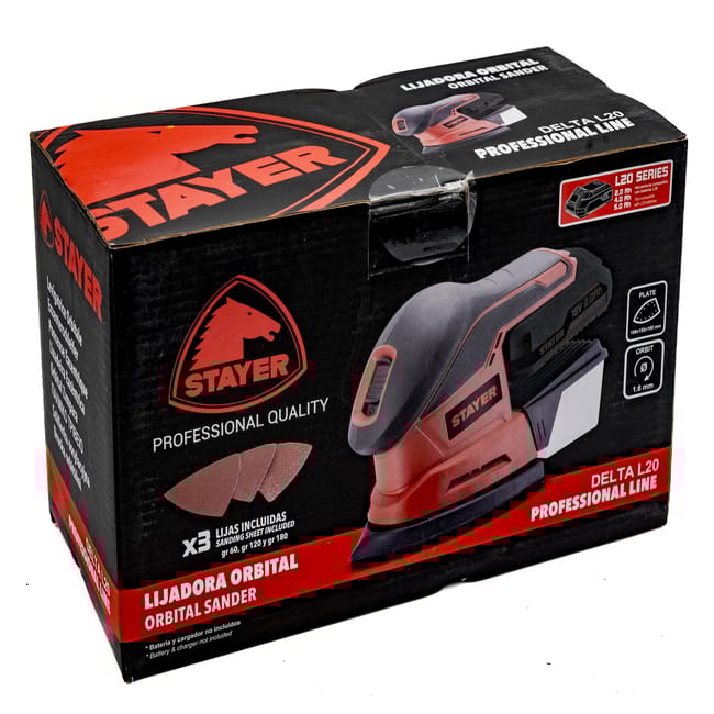 18V Cordless Multi-Sander Stayer Delta L20