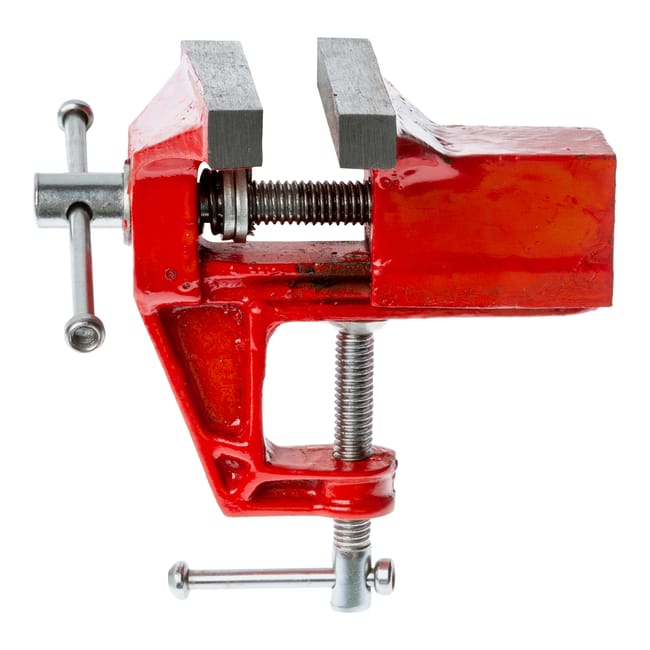 Fixed Bench Vise – 90 mm Jaw Width for Workshop Use