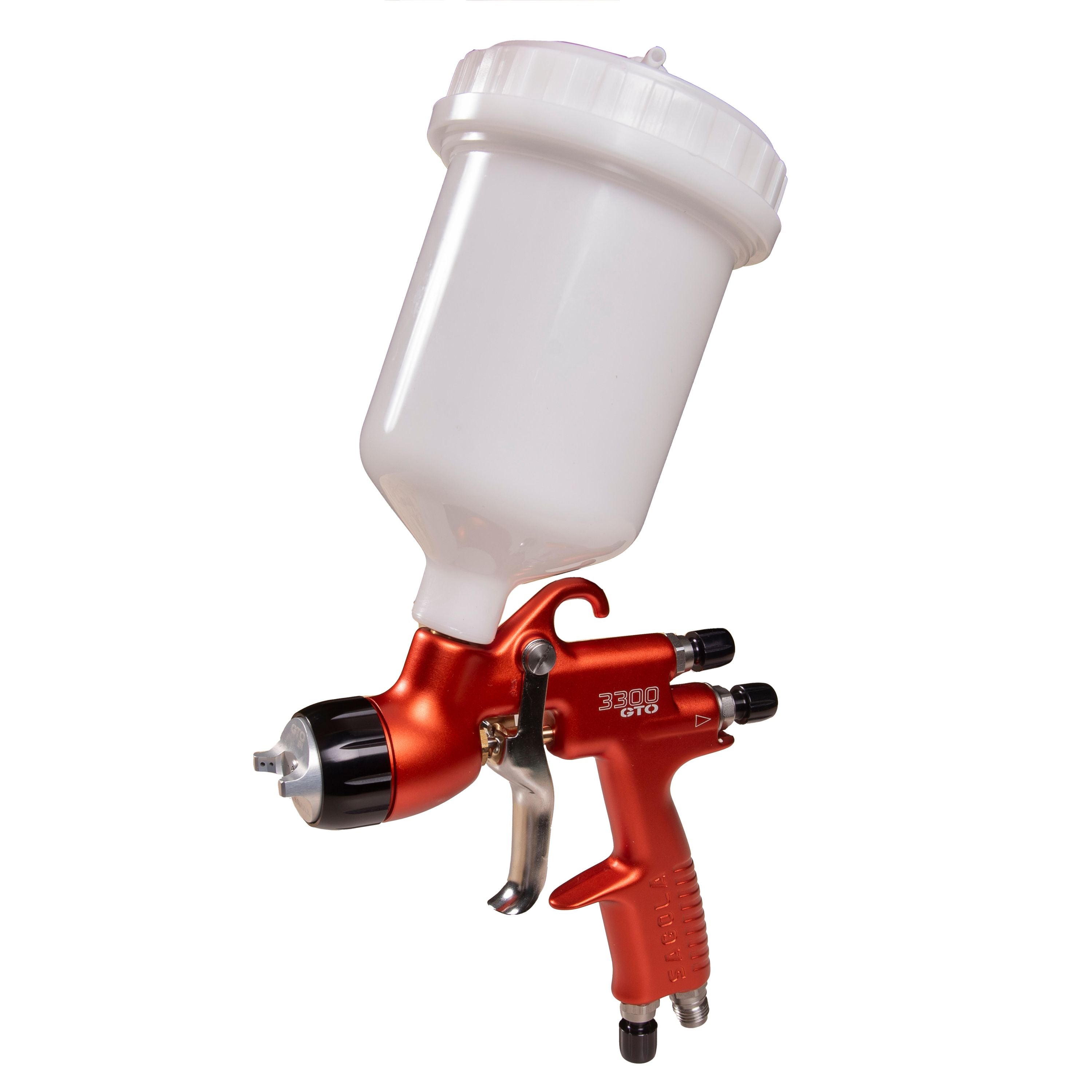 Sagola 3300 GTO Paint Spray Gun with Compressor – Professional 