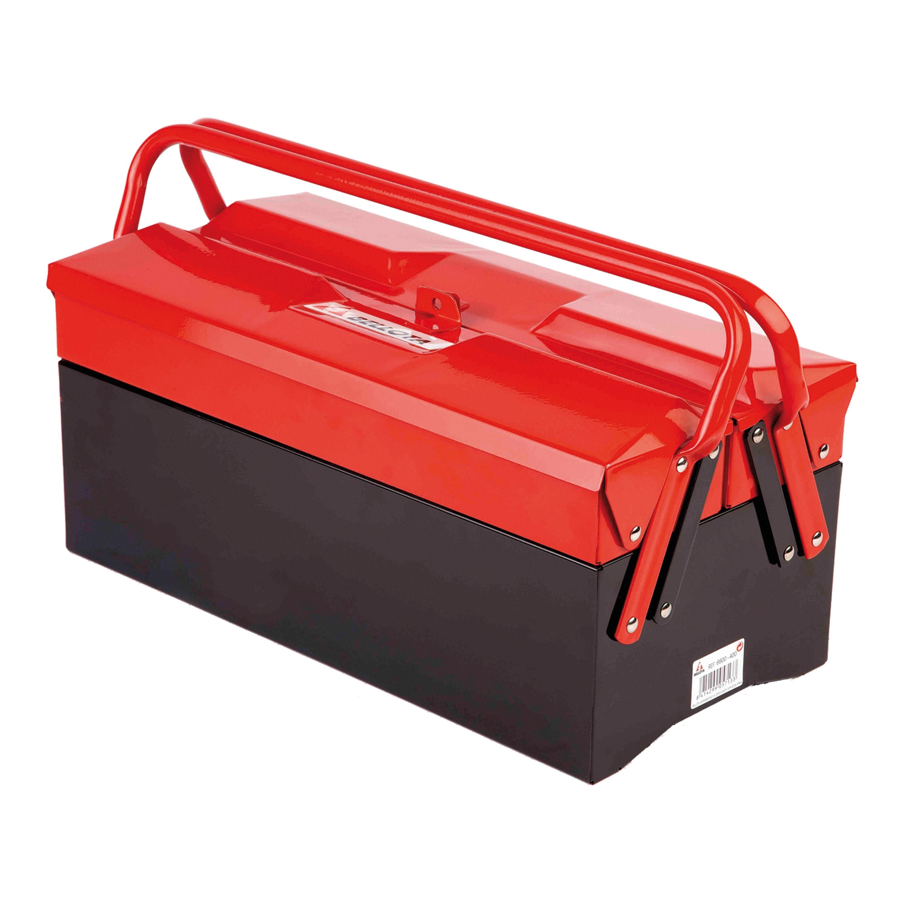 Bellota 6900-400 Professional Tool Box – 400 mm, Red