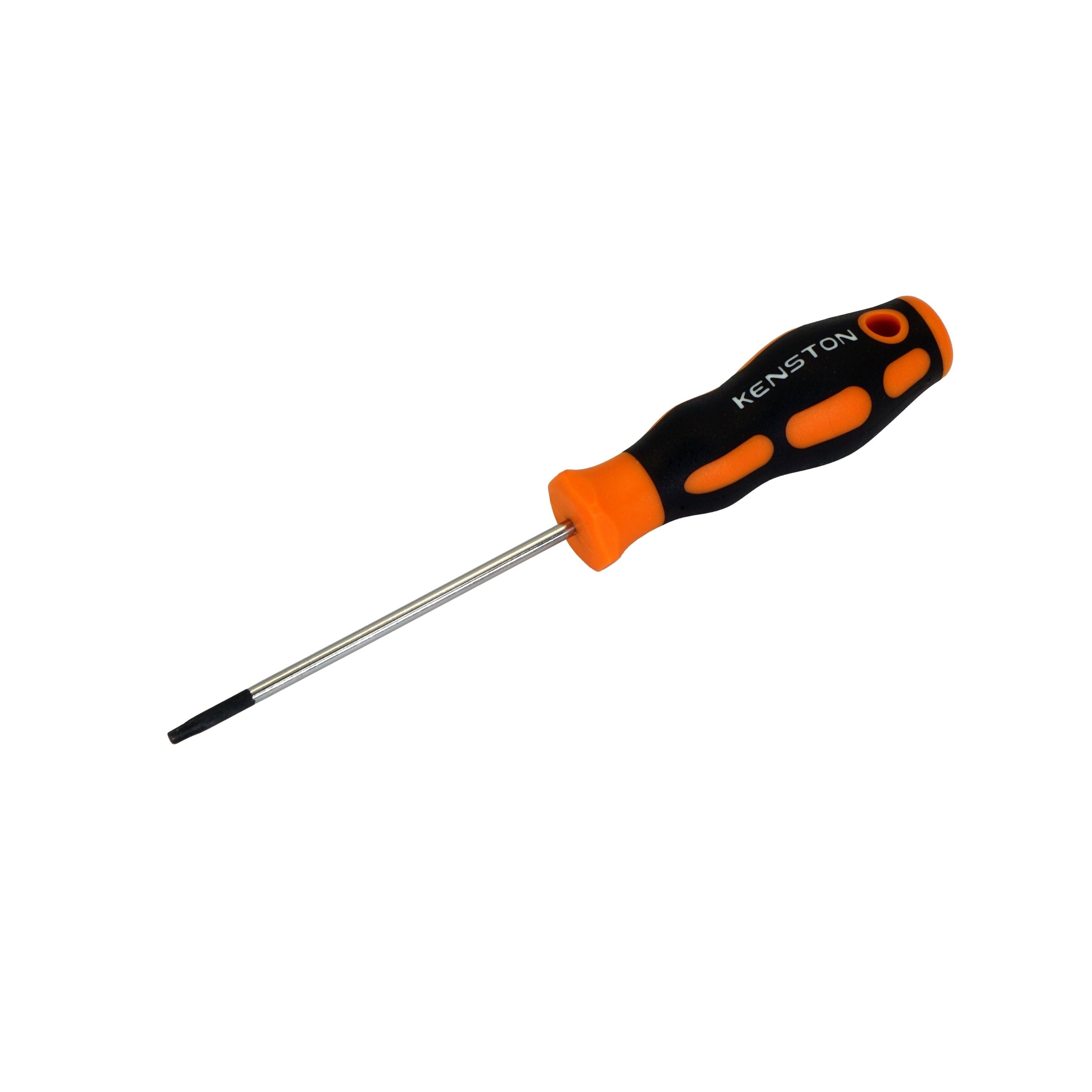 Torx Screwdriver T10 x 80 mm from Kenston with ergonomic handle for precision fastening.