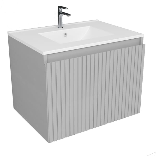 Sac de lavage WAVE – Gris – 60 × 45 cm