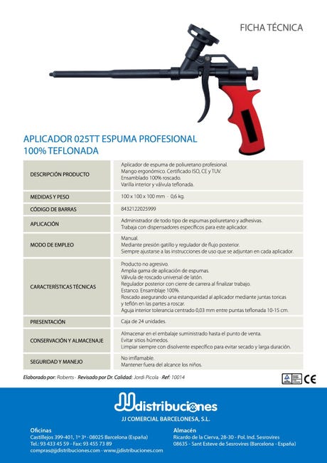 Professional Polyurethane Foam Gun – Black – 750 ml Capacity