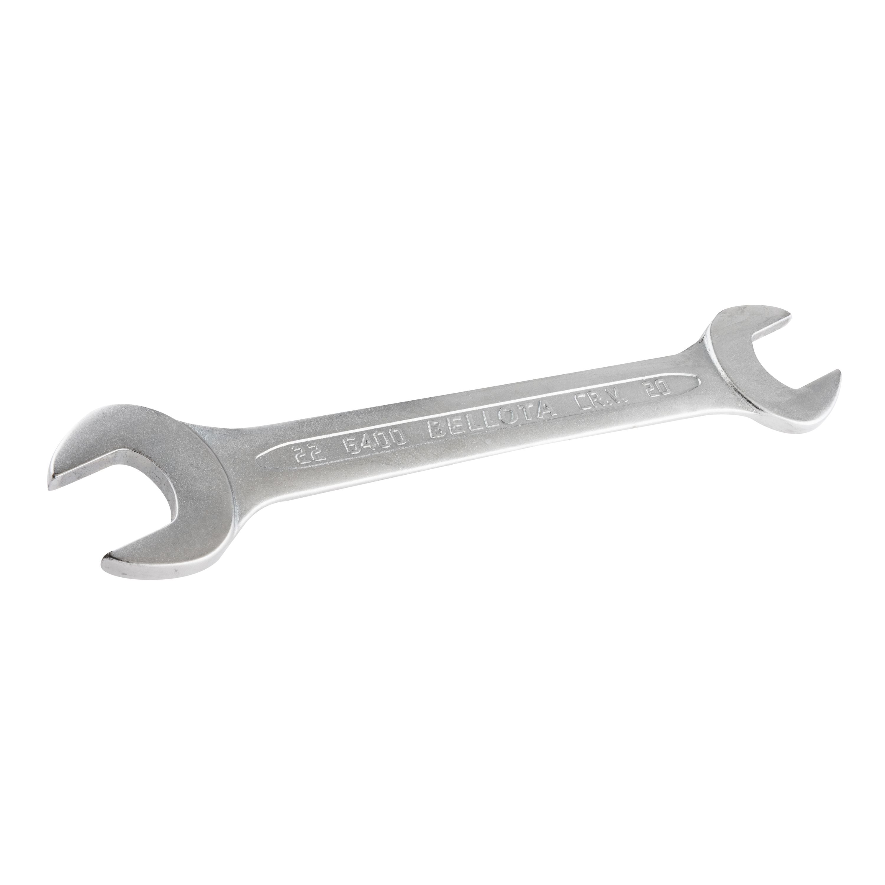Bellota Double Open-End Wrench 20 × 22 mm – Chrome Vanadium