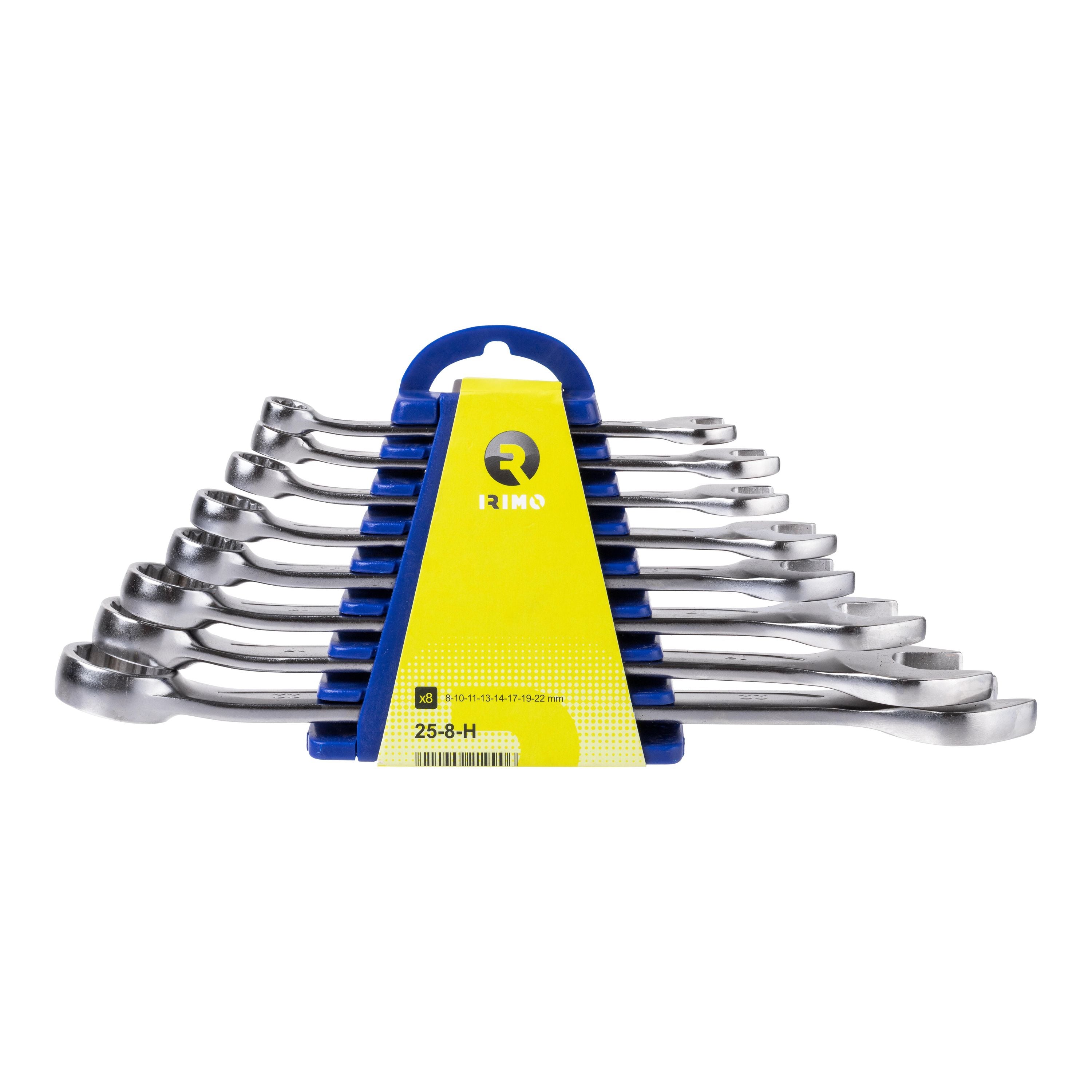 Irimo 8-Piece Combination Wrench Set (8-22 mm)