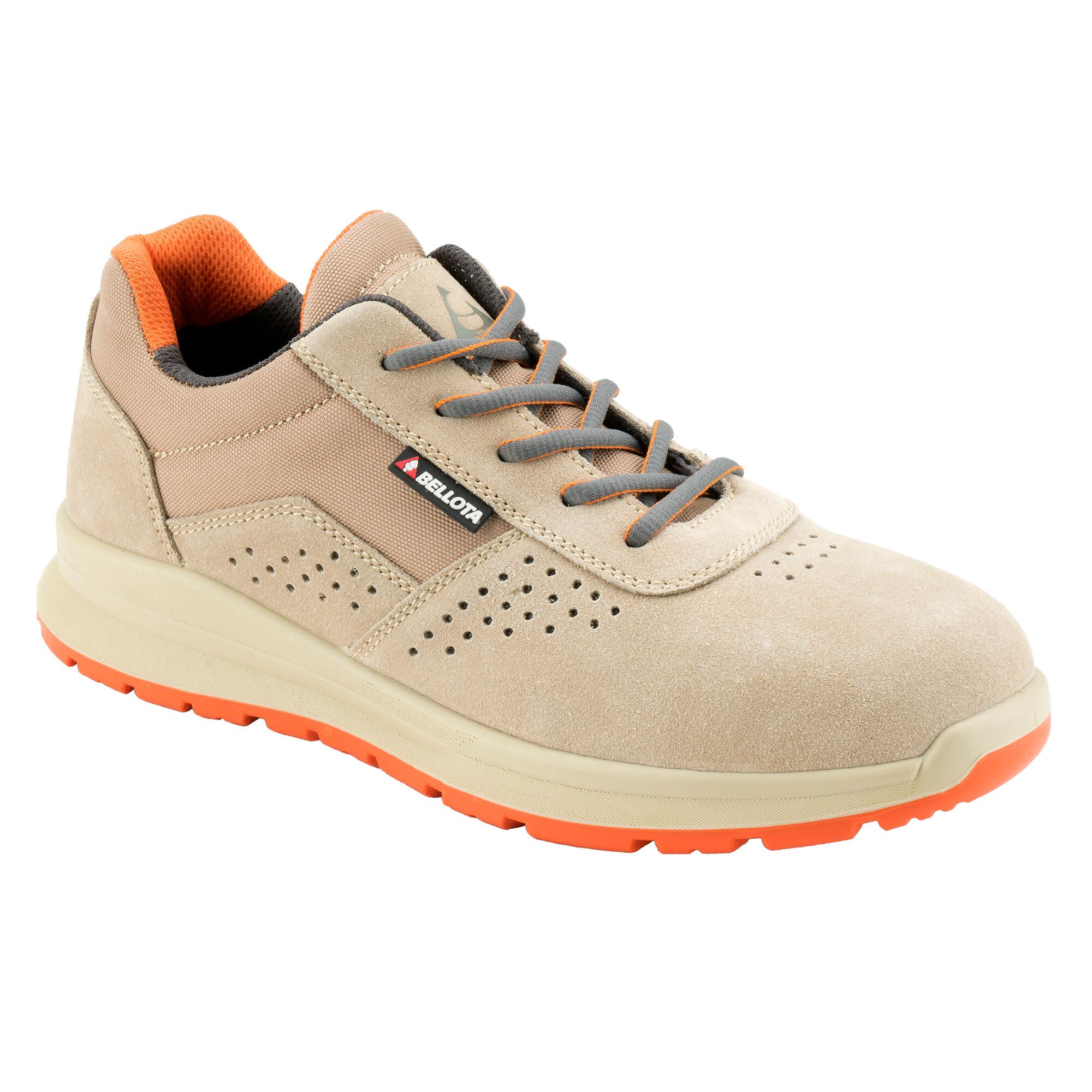 Bellota Core S1P SRC Safety Shoes – Perforated Suede Leather