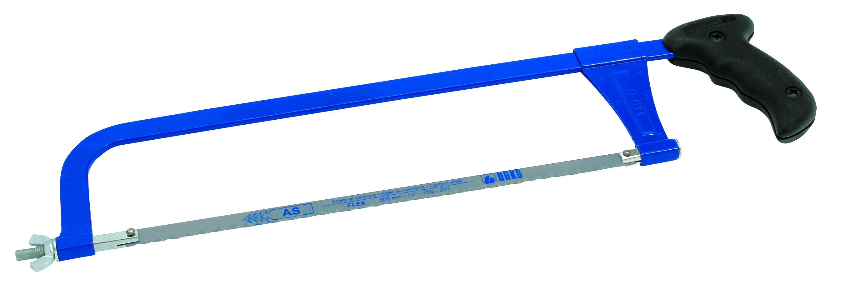 Urko 300 mm Metal Hacksaw – Heavy-Duty Iron Frame with Pistol Grip 