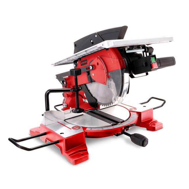 “Stayer SC 250 CW Dual-Bevel Sliding Compound Miter Saw
