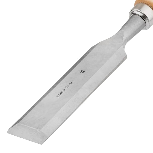Wood Chisel 38 mm Chrome-Vanadium with Wooden Handle - Urko