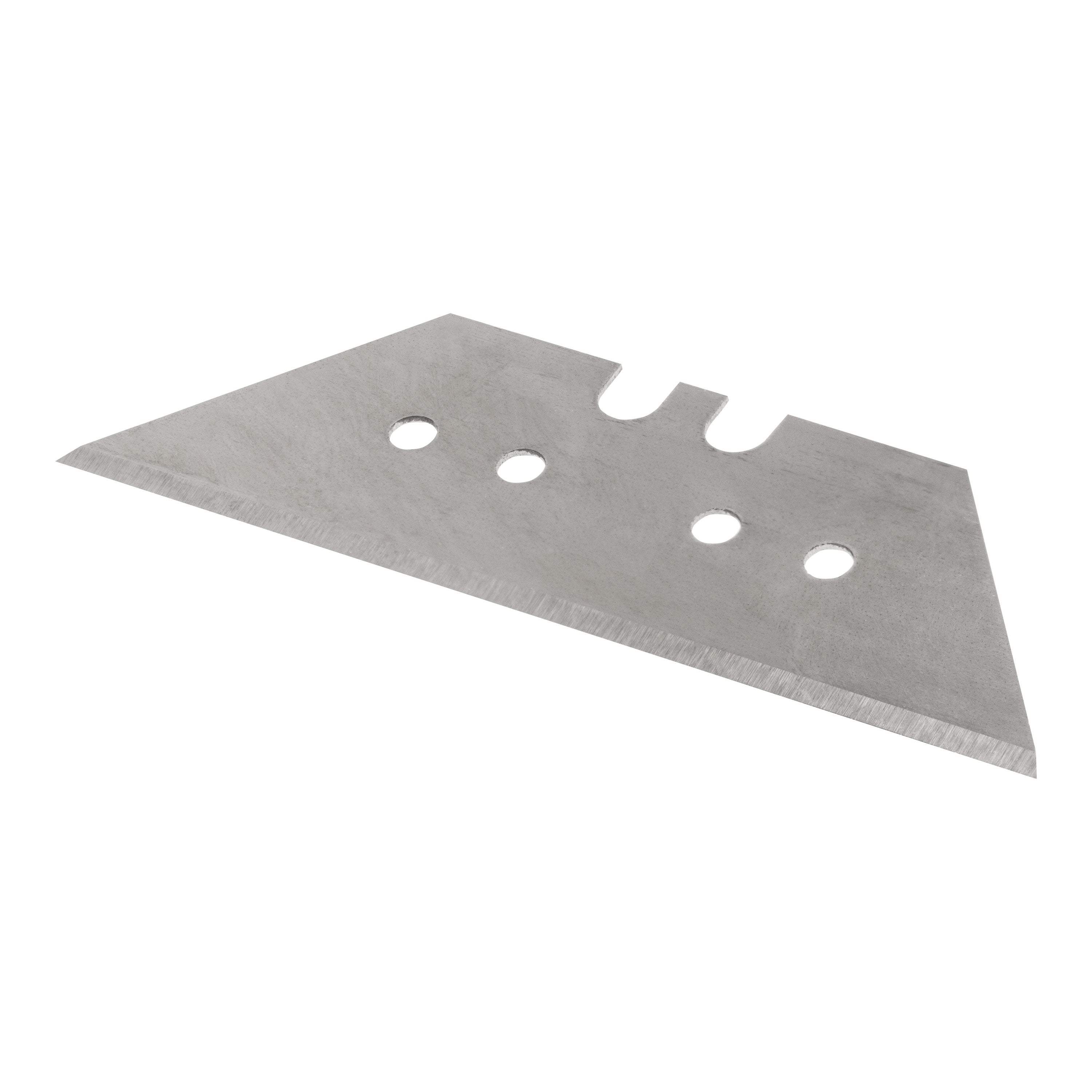 10 Trapezoidal Cutter Blades – Pack of 10, Steel Replacement Blades