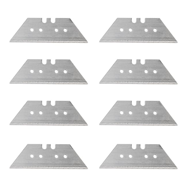 10 Trapezoidal Cutter Blades – Pack of 10, Steel Replacement Blades