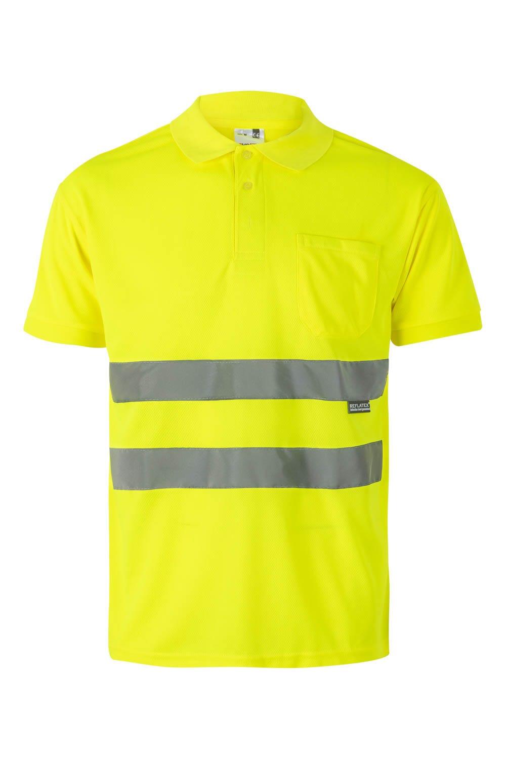 HIGH VISIBILITY SHORT SLEEVE POLO SHIRT