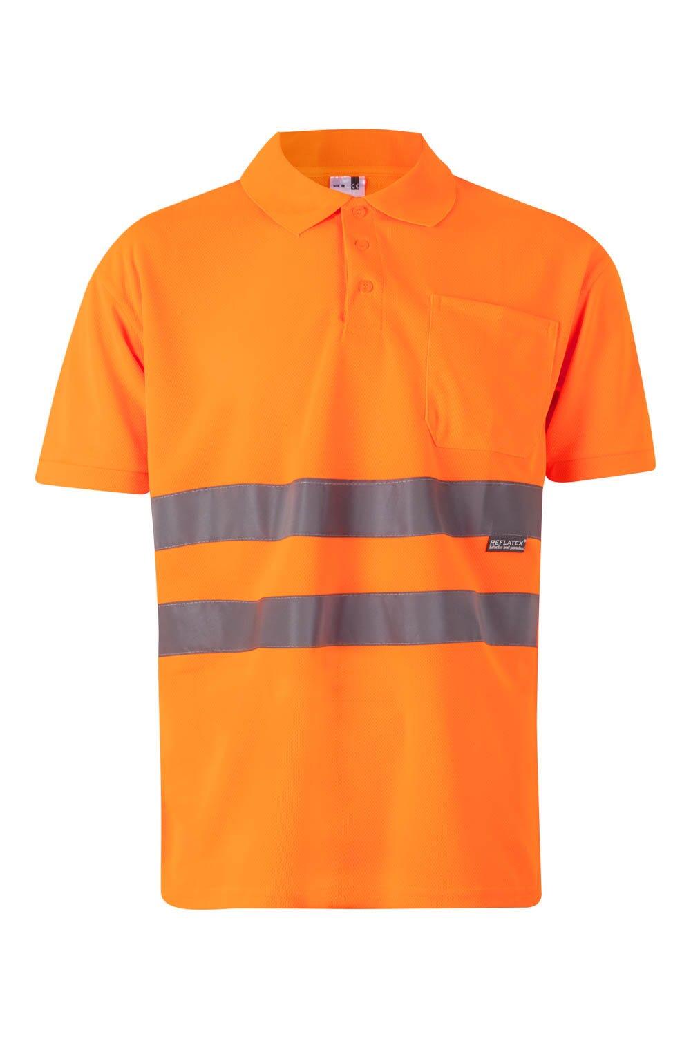 HIGH VISIBILITY SHORT SLEEVE POLO SHIRT