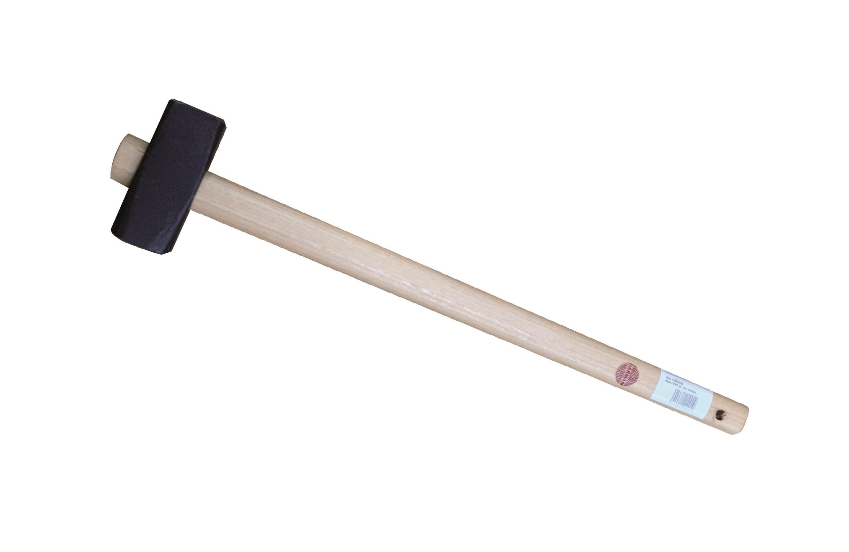 Professional Sledge Hammer - 2 kg Head Weight, Wooden Handle