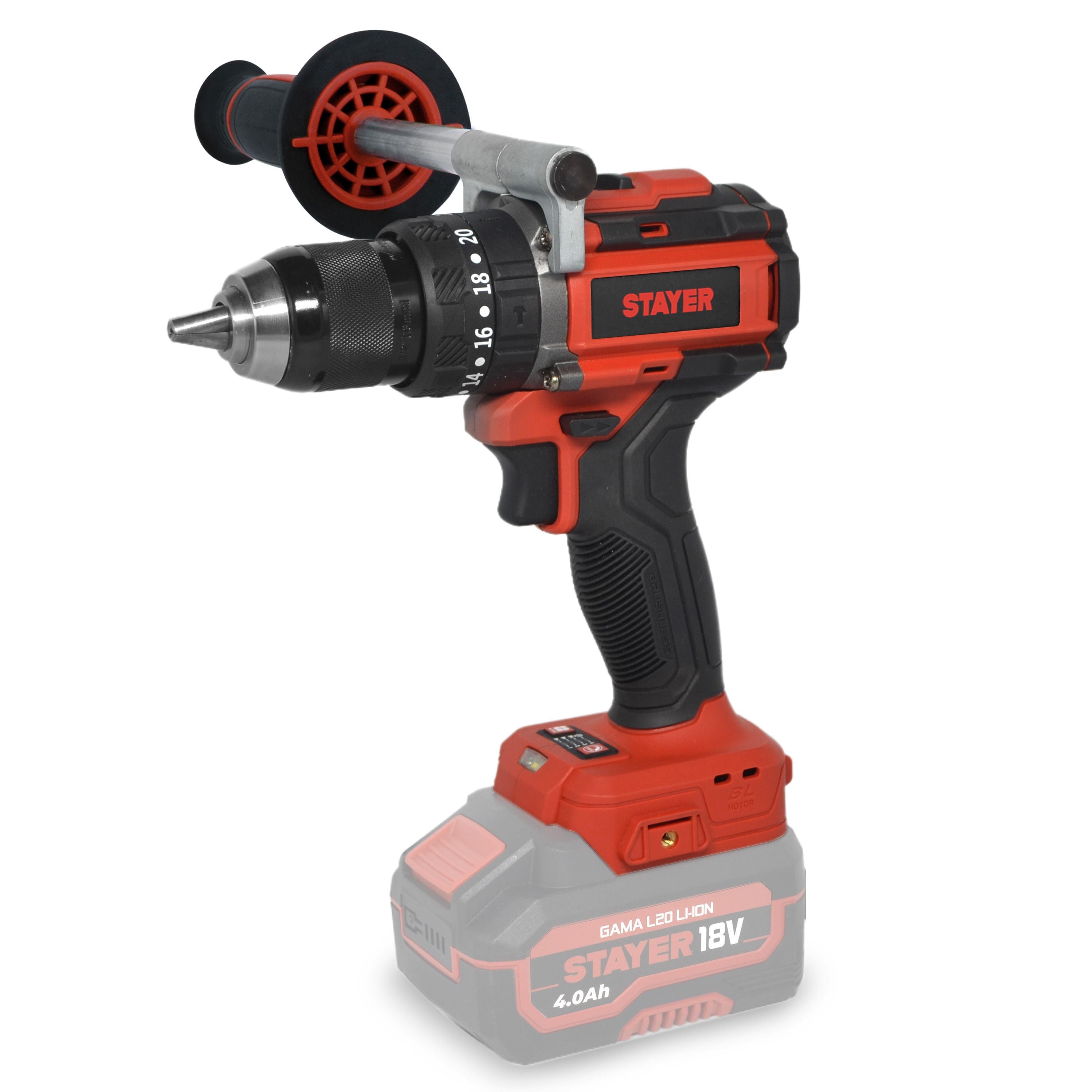 Stayer PBL 100 P L20 18V Brushless Cordless Percussion Drill