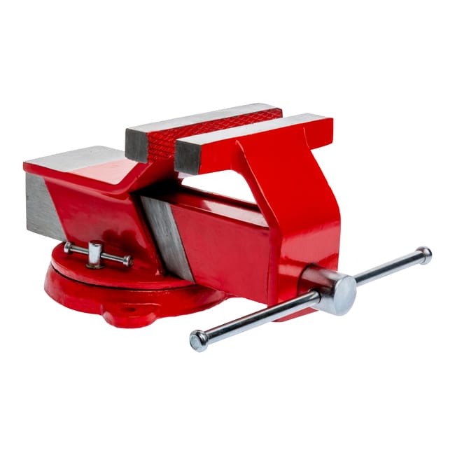 Rotating Bench Vise – 125 mm Jaw Width with 360° Swivel Base