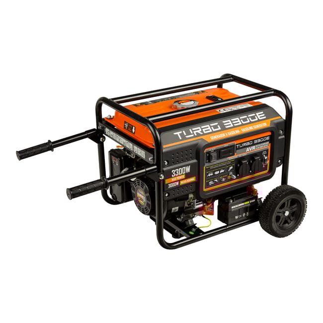 Genergy Turbo 3300E Gasoline Generator – 3300W