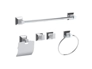 Bathroom accessories set