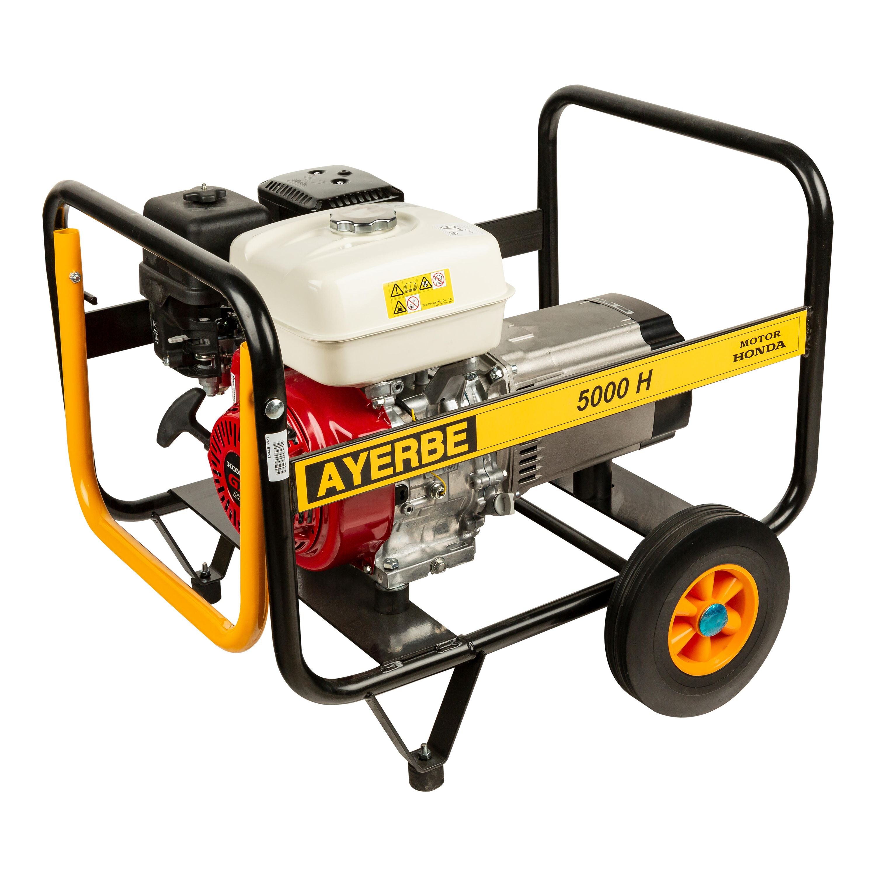 Ayerbe AY-5000 H-MN Gasoline Generator – 4200W with Honda GP270 Engine