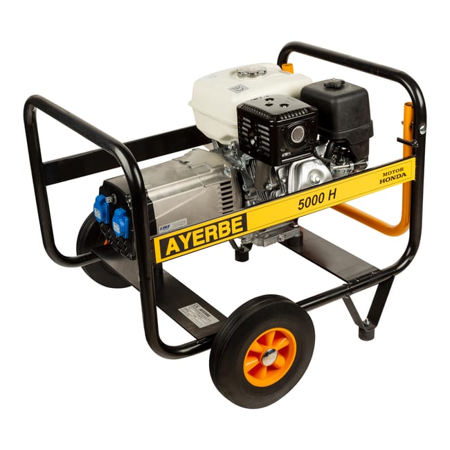 Ayerbe AY-5000 H-MN Gasoline Generator – 4200W with Honda GP270 Engine