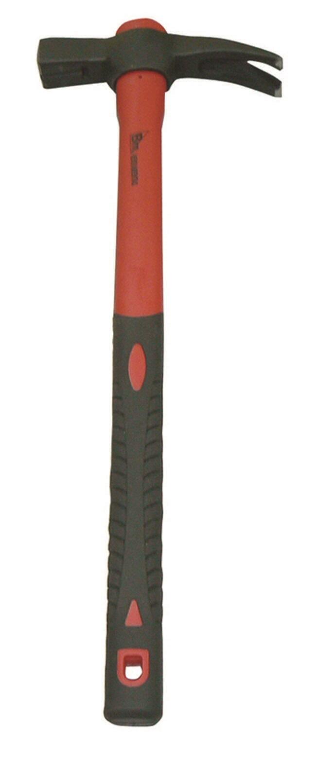 Professional Magnetic Formwork Hammer - 750 g Head, Bimaterial Handle