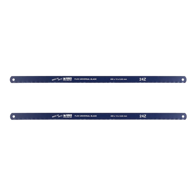 Urko 10-Pack Flexible Hacksaw Blades – 300mm Carbon Steel 