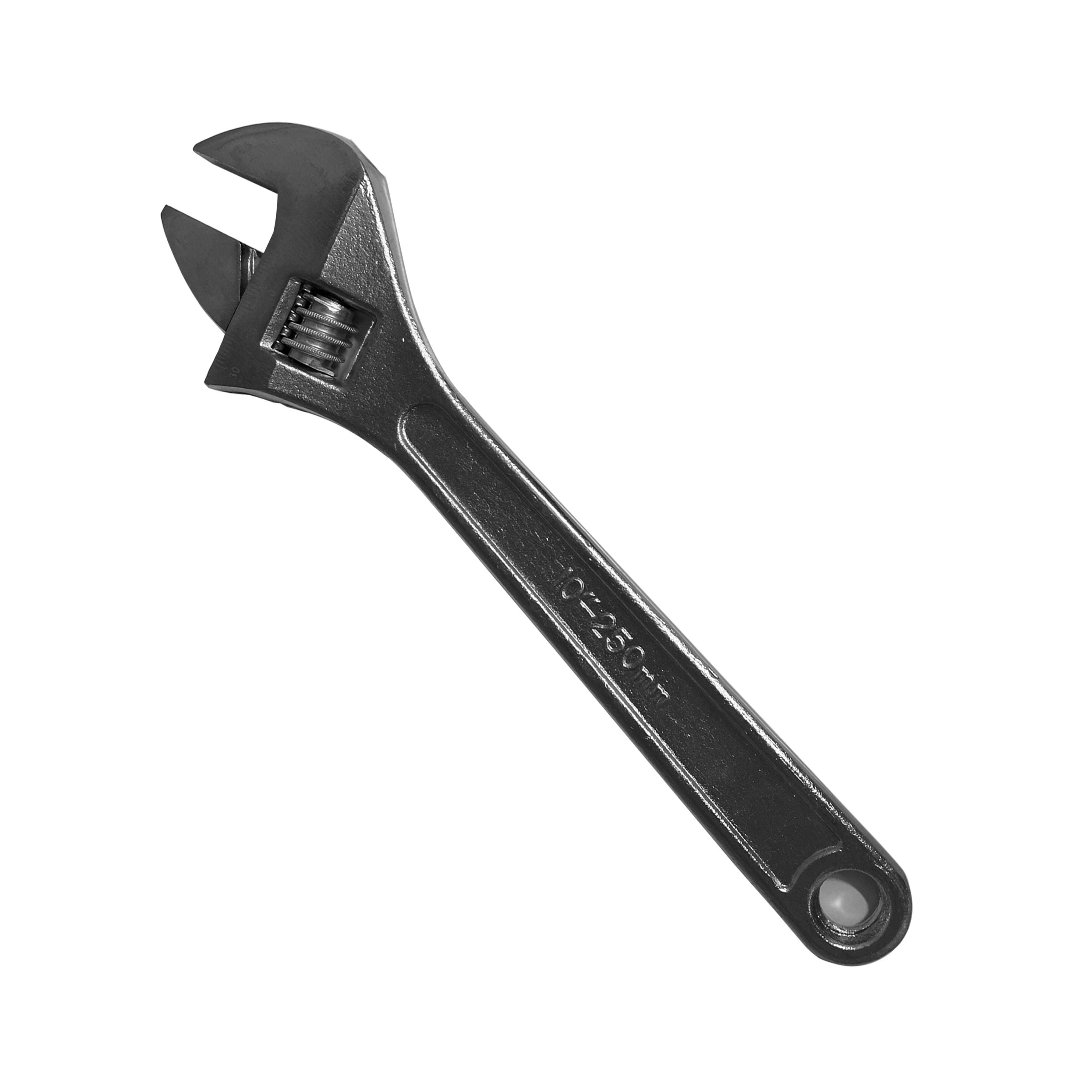 Adjustable Wrench 30 × 250 mm Metal Handle – Chrome Vanadium