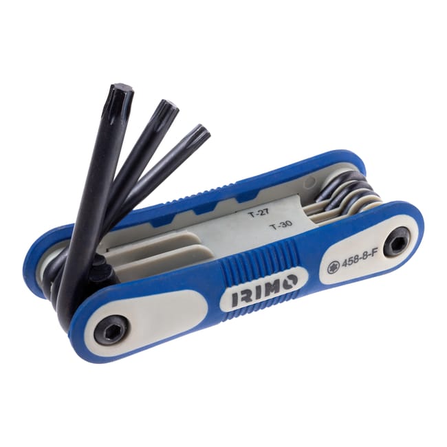 IRIMO 8-Piece Torx Folding Key Tool – T10 to T50