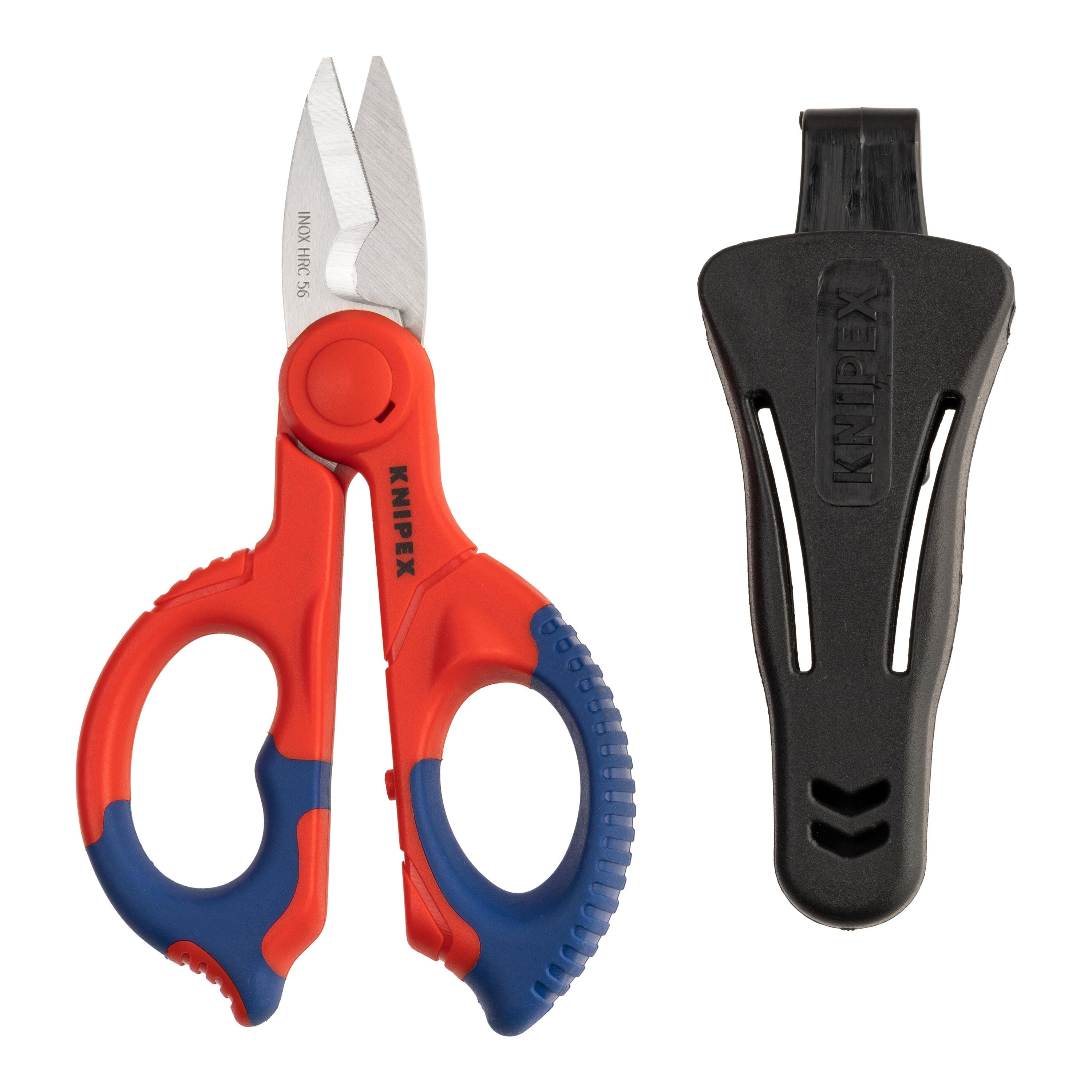 KNIPEX Electrician Scissors (Bimaterial Handle) – 155 mm