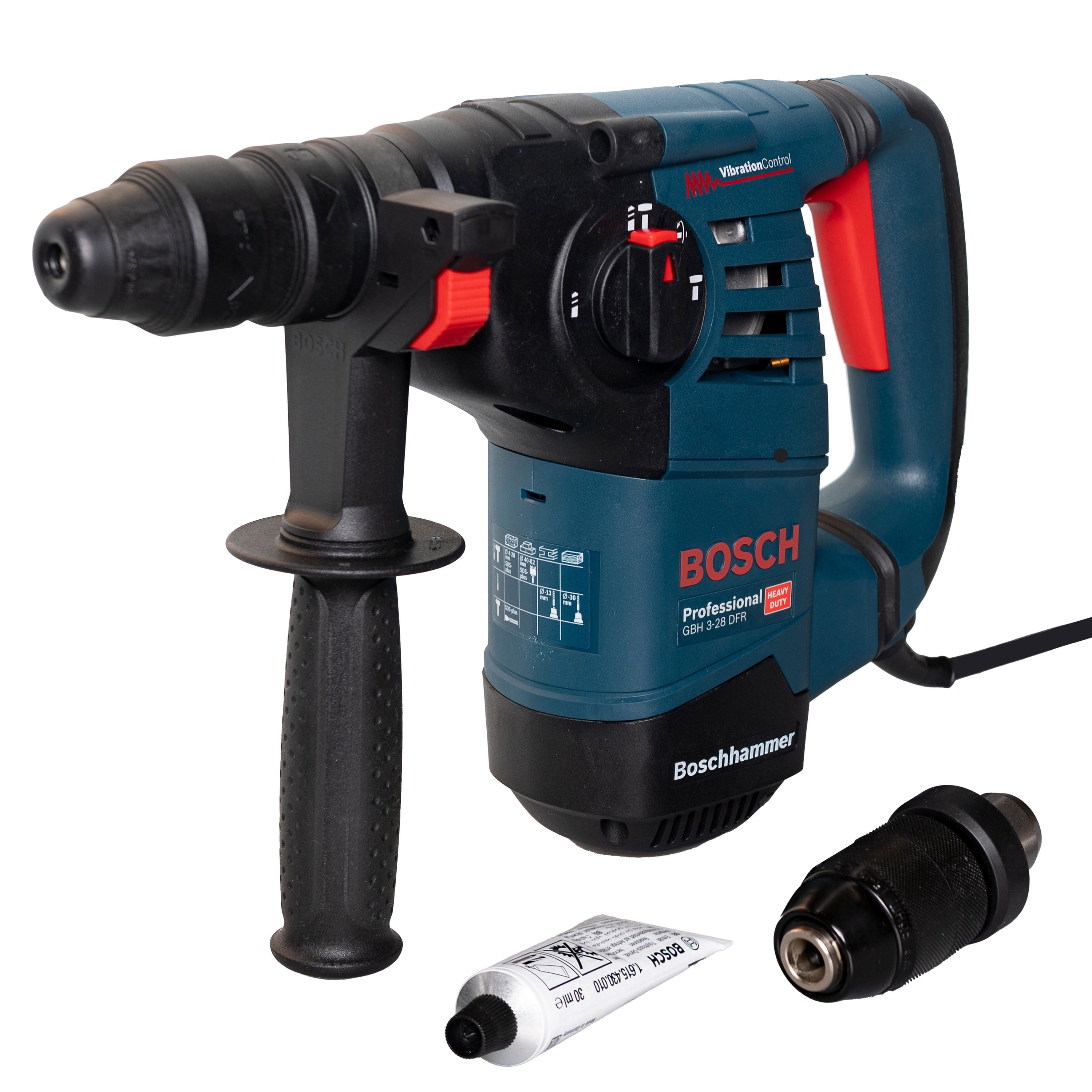  Bosch Professional GBH 3-28 DFR 800W SDS-Plus Combi Hammer – 3.1J