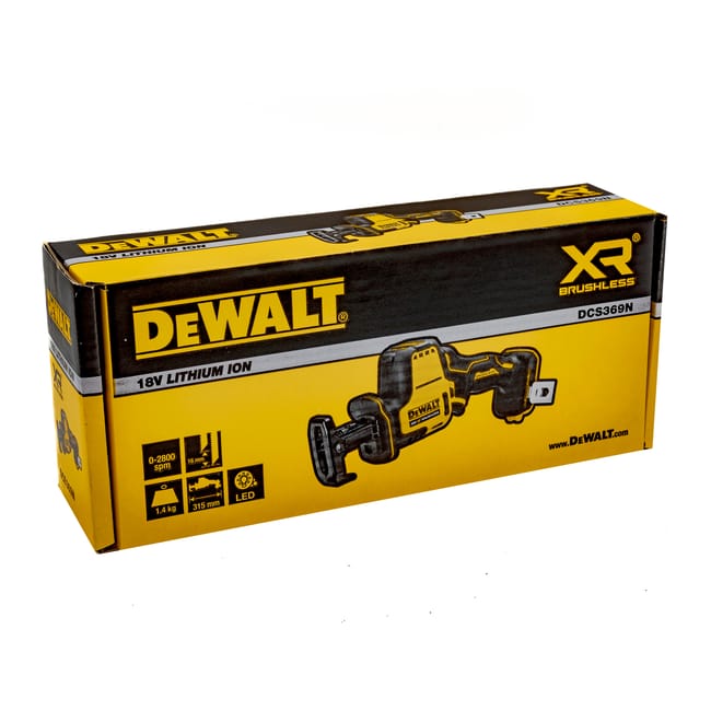 DeWalt DCS369N 18V XR Cordless Reciprocating Saw