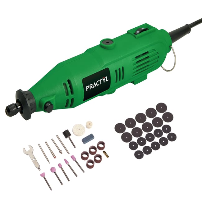 130W Mini Rotary Tool – Variable Speed Multi-Purpose Power Tool