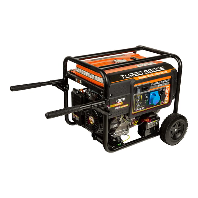 Genergy Turbo 5500E Gasoline Generator – 5500W