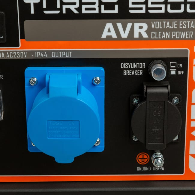 Genergy Turbo 5500E Gasoline Generator – 5500W