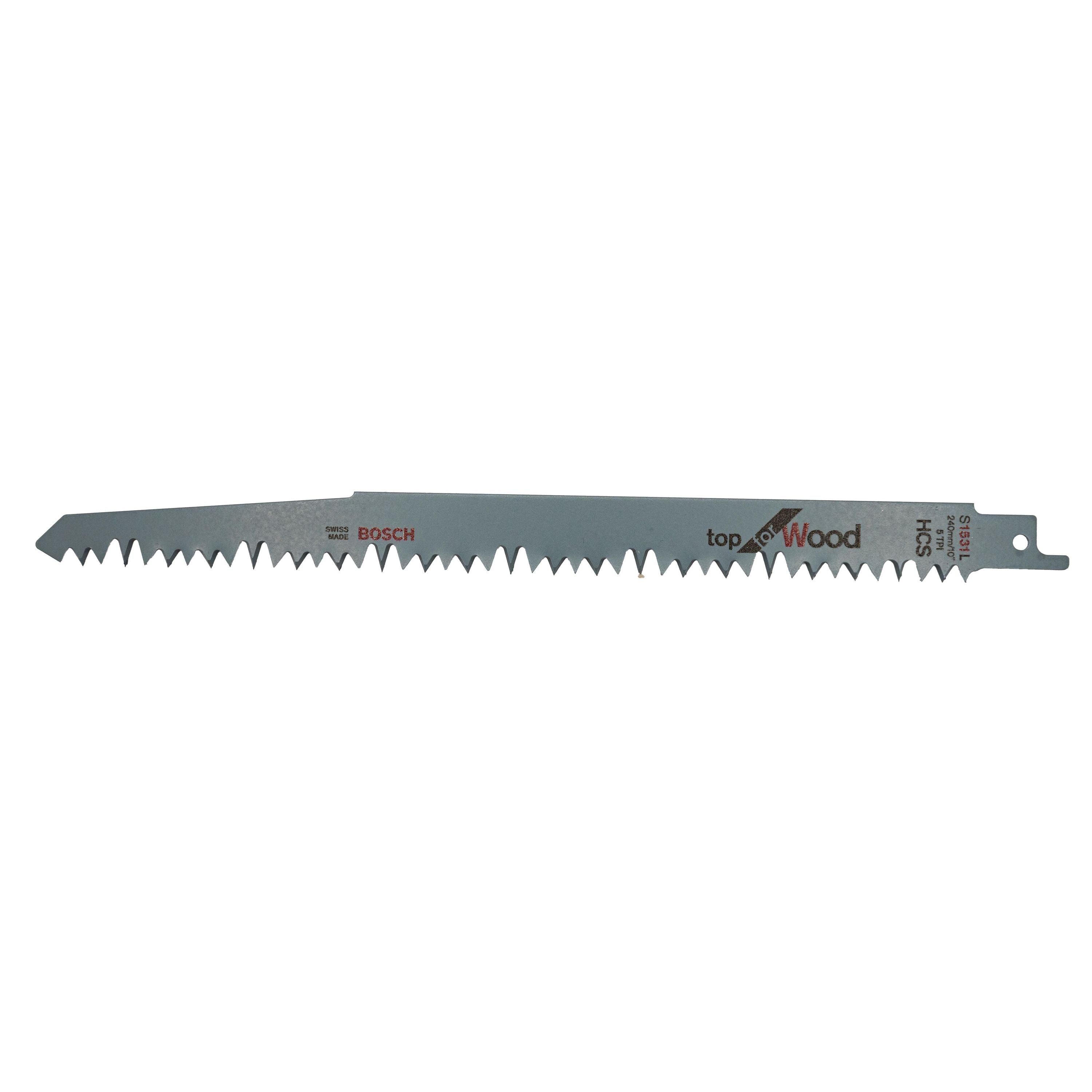 Bosch S1531L Reciprocating Saw Blades 2-Pack