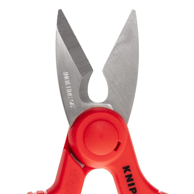 KNIPEX Electrician Scissors (Bimaterial Handle) – 155 mm