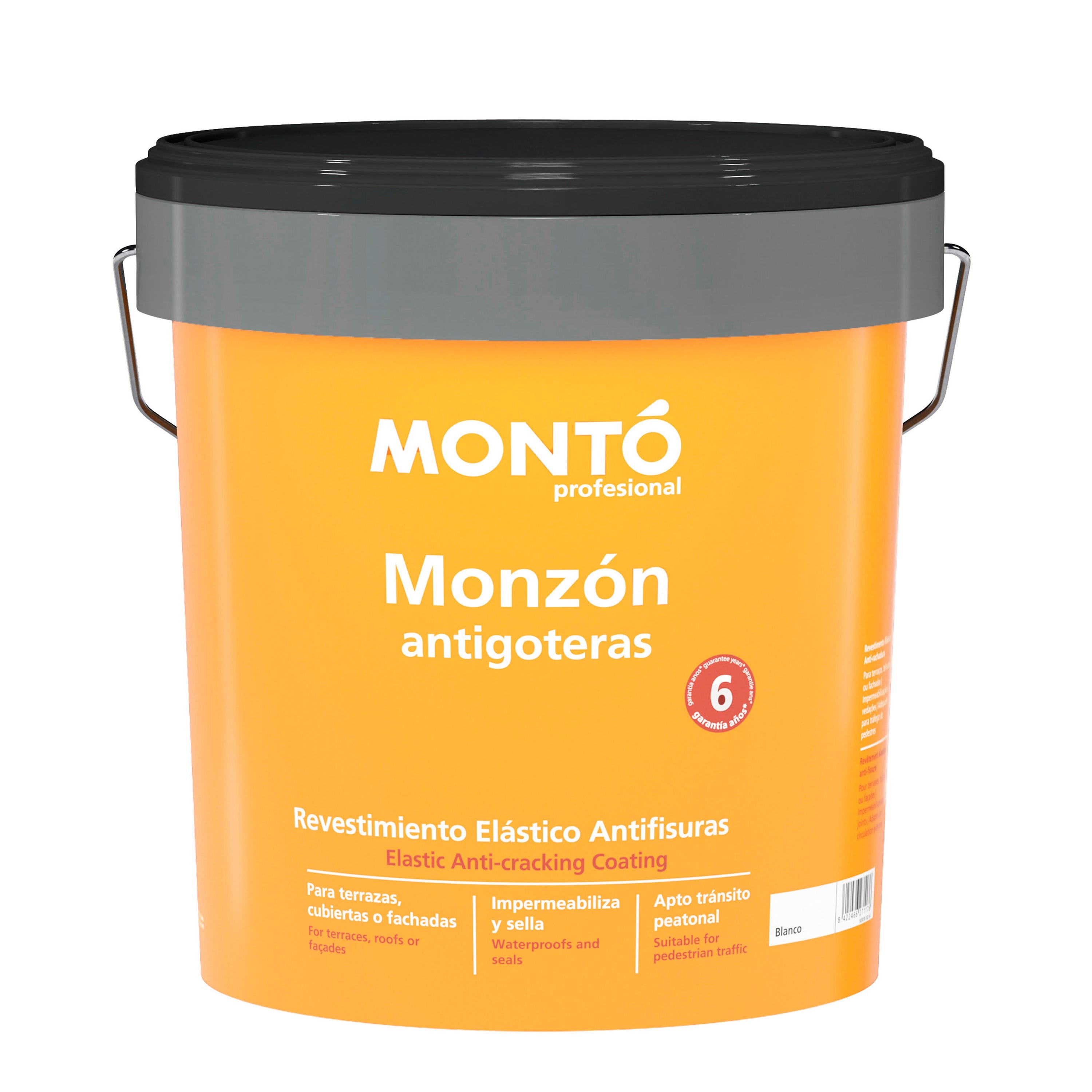 Monzon Rubber Waterproofing Coating - Red - 14 L