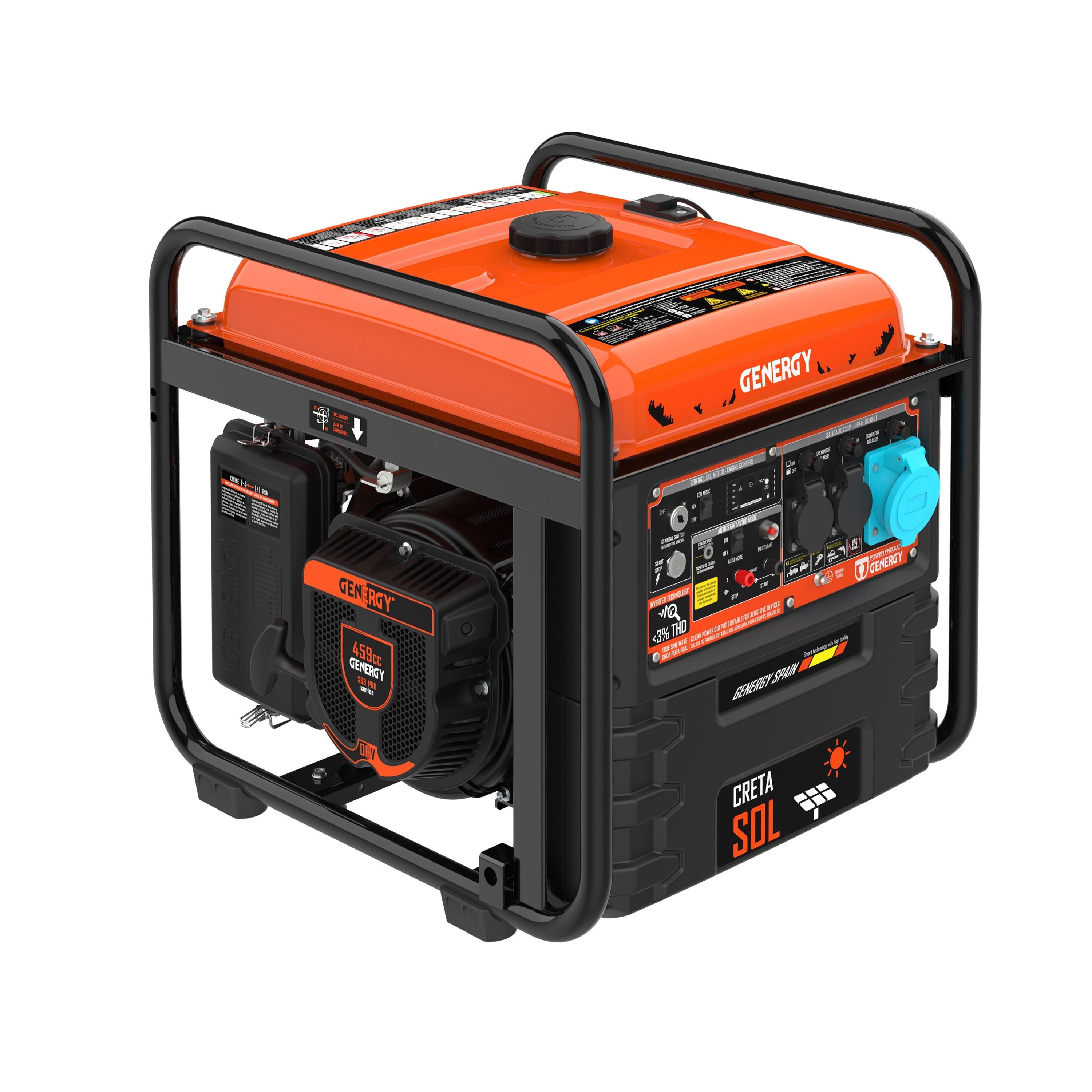 Genergy Creta SOL Gasoline Generator – 7500W