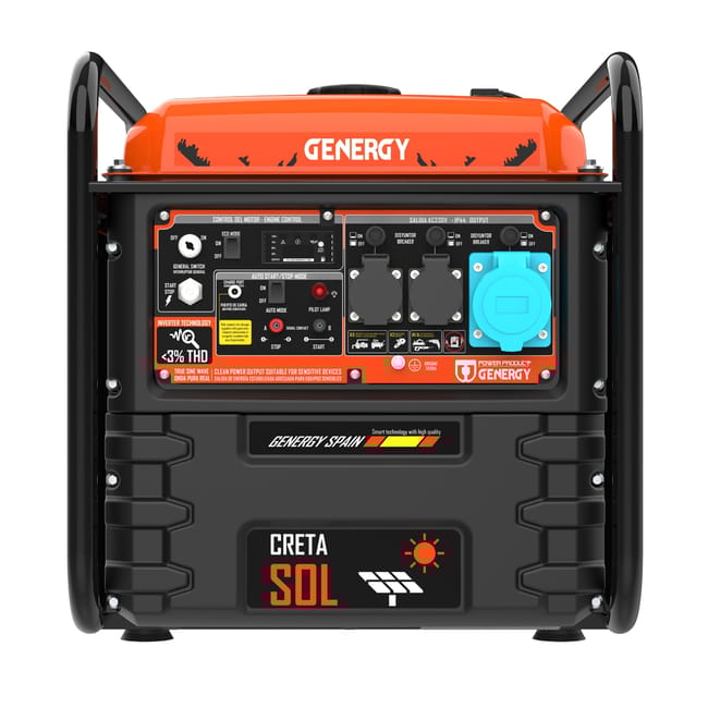 Genergy Creta SOL Gasoline Generator – 7500W
