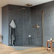 Walk-in shower panels